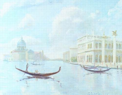 Venice Scene oil painting